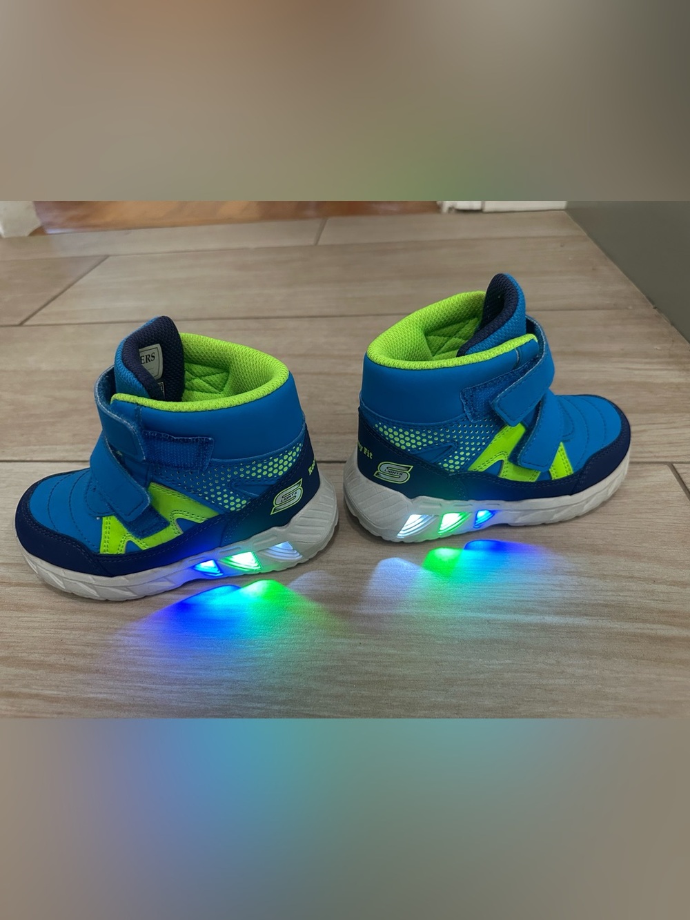 Skechers S-Lights High-Top Light-Up Boots